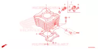 CYLINDRE pour Honda CBF 125 de 2024