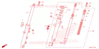 FOURCHE pour Honda CBF 125 de 2024