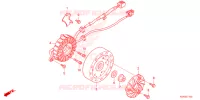 ROTOR   STATOR pour Honda CBF 125 de 2024