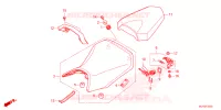SELLE pour Honda CBR 500 R ABS de 2024