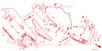 SILENCIEUX D'ECHAPPEMENT pour Honda CBR 500 R ABS de 2024