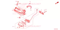 FEU ARRIERE pour Honda CBR 500 R ABS de 2024