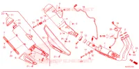 SILENCIEUX D'ECHAPPEMENT pour Honda CBR 500 R ABS de 2024