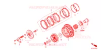 EMBRAYAGE pour Honda CBR 500 R ABS de 2024