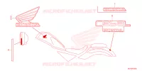 AUTOCOLLANTS pour Honda REBEL 500 de 2024