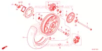 ROUE ARRIERE pour Honda REBEL 500 de 2024