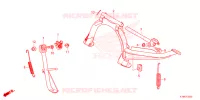 BEQUILLE pour Honda FORZA 250 ABS TOP CASE de 2024
