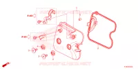 COUVRE CULASSE pour Honda FORZA 250 ABS TOP CASE de 2024