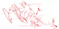 SILENCIEUX D'ECHAPPEMENT pour Honda FORZA 250 ABS TOP CASE de 2024