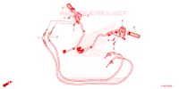 COMMODO   LEVIER   CABLE pour Honda FORZA 350 SMART TOP BOX de 2024