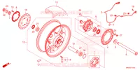 ROUE ARRIERE pour Honda CBR 1000 RR de 2024