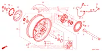 ROUE ARRIERE pour Honda CBR 1000 RR SP BREMBO de 2023