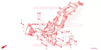 CADRE pour Honda CT 125 TRAIL de 2024