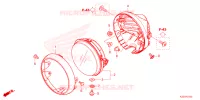 PHARE pour Honda CT 125 TRAIL de 2024