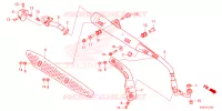 SILENCIEUX D'ECHAPPEMENT pour Honda CT 125 TRAIL de 2024