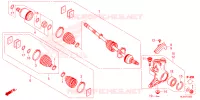 ARTICULATION AVANT/ARBRE PRIMAIRE AVANT pour Honda TALON 1000 XS FOX LIVE VALVE de 2024