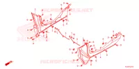 COUVERCLES LATERAUX pour Honda TALON 1000 XS FOX LIVE VALVE de 2024
