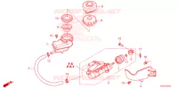 MAITRE CYLINDRE DE FREIN AVANT CYLINDRE pour Honda TALON 1000 XS FOX LIVE VALVE de 2024