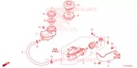 MAITRE CYLINDRE DE FREIN pour Honda TALON 1000 X4 de 2024
