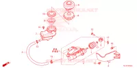 MAITRE CYLINDRE DE FREIN pour Honda TALON 1000 X4 de 2024