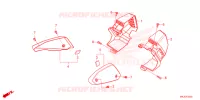 COUVERCLE LATERAL pour Honda CB 1000 R de 2024
