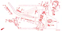 GUIDON   TE DE FOURCHE pour Honda CB 1000 R de 2024
