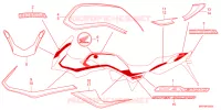AUTOCOLLANTS pour Honda CB 1300 SUPER BOL DOR SP de 2024