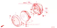 PHARE pour Honda CT 125 TRAIL de 2024