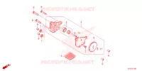 POMPE A HUILE pour Honda CT 125 TRAIL de 2024