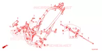 CADRE pour Honda AIRBLADE 160 de 2024