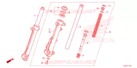 FOURCHE pour Honda AIRBLADE 160 de 2023