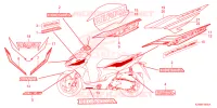 AUTOCOLLANTS pour Honda VARIO 160 ABS REPSOL de 2023