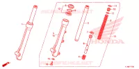 FOURCHE pour Honda BEAT 110 de 2023