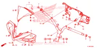 GUIDON   CARENAGE pour Honda BEAT 110 de 2023