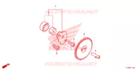 POMPE A HUILE pour Honda BEAT 110 de 2023