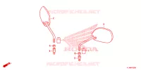 RETROVISEUR pour Honda BEAT 110 de 2023