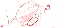 SELLE pour Honda BEAT 110 de 2023