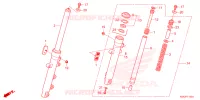 FOURCHE pour Honda CBF 125 de 2023