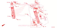 AMORTISSEUR ARRIERE pour Honda TALON 1000 XS FOX LIVE VALVE de 2024
