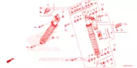 AMORTISSEUR AVANT pour Honda TALON 1000 XS FOX LIVE VALVE de 2024
