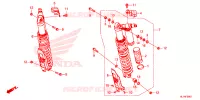 AMORTISSEUR ARRIERE pour Honda TALON 1000 R4 FOX LIVE VALVE de 2024