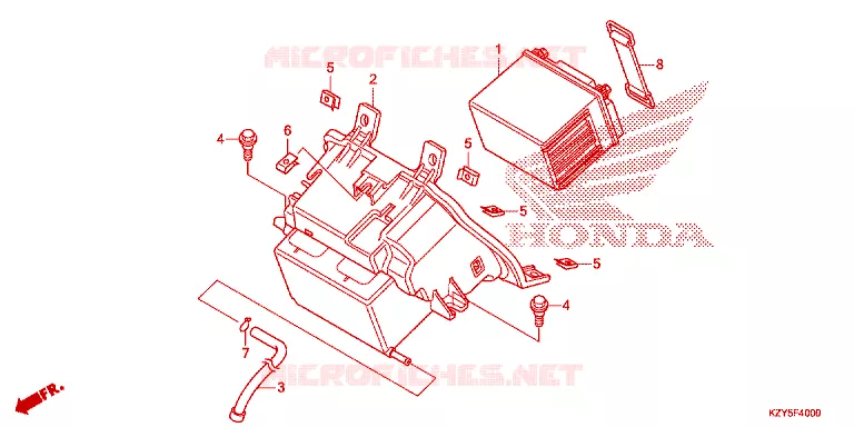BATTERIE Honda SCOOTER 150 PCX 2015  WW150F