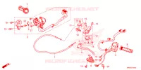 LEVIER DE GUIDON   CABLE   COMMODO pour Honda CBR 1000 RR SP BREMBO de 2024