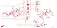 MAITRE CYLINDRE DE FREIN AVANT pour Honda CBR 1000 RR SP BREMBO de 2024