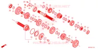 BOITE DE VITESSES pour Honda CBR 1000 RR SP BREMBO de 2024