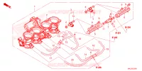 CORPS DE PAPILLON pour Honda CBR 600 RR de 2024