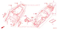 COUVERCLES LATERAUX pour Honda CBR 600 RR de 2024