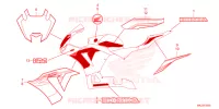 AUTOCOLLANTS pour Honda CBR 600 RR de 2024