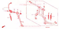 BEQUILLE pour Honda CB 1300 SUPER FOUR de 2007