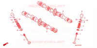 ARBRE A CAMES   SOUPAPE pour Honda CB 1300 SUPER FOUR de 2007